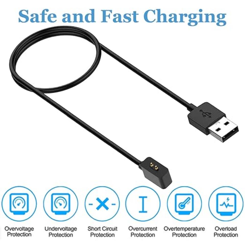 Charger for Xiaomi Mi Band 8/8pro/9 Redmi Band 2 USB Smart Watch Replacemnet Charging Cable