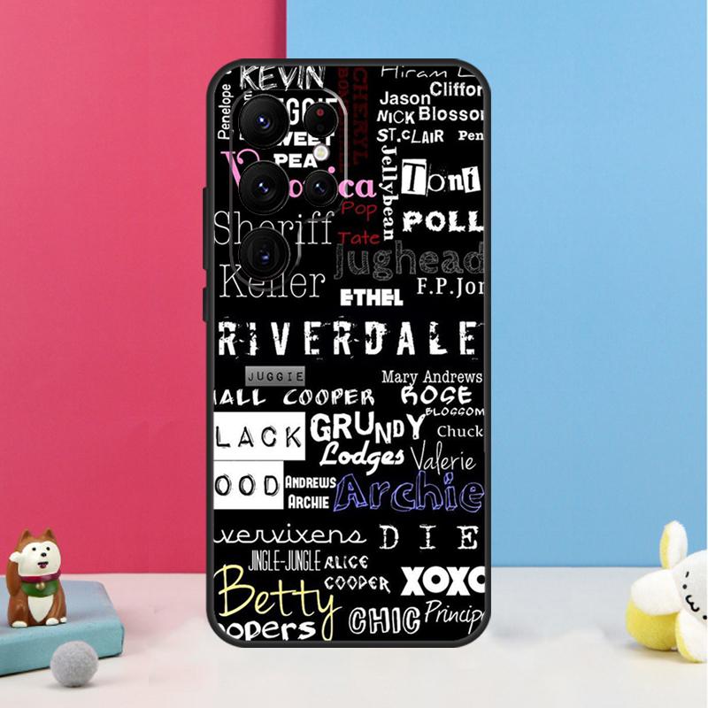 TV Riverdale Case For Samsung Galaxy S24 Ultra S23 S22 S9 S10 Note 10 Plus Note 20 S20 FE S21 FE Cover