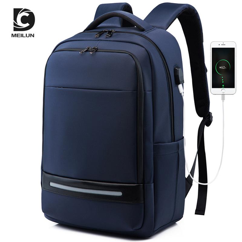 New Backpack Simple Usb Oxford Cloth Computer Men's Bag Leisure Backpack Gift Business Backpack Men's Backpack Student