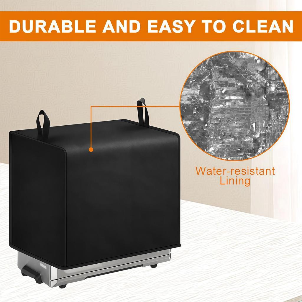 Air Fryer Cover Waterproof Toaster Oven Protector Scratch-Proof Air Fryer Cover for Kitchen Home Apartment Dining Room Cooker
