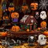 Horror Movie Figure Model Building Block Set Halloween Festival Series Ghost Night Brickheadz Toys for Children Adults Christmas