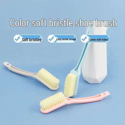 Newcomer Exclusive: Gentle Soft Bristle Shoe Brush – Safe for Shoes, Perfect for Laundry and Household Use!