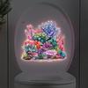 Glow-In-The-Dark Coral Reef Toilet Sticker Luminous Wall Sticker Home Decoration Self-Adhesive Removable Waterproof Car Sticker