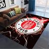 FC St. Pauli Teppich für Wohnzimmer Schlafzimmer Zuhause Sofadekoration, Kinder Spiel rutschfeste Bodenmatte