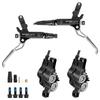 IIIPRO IV4 Bicycle Hydraulic Brakes Set 4 Piston Bike Hydraulic Disc Brake Set 160mm Road MTB Oil Pressure Brake Disc