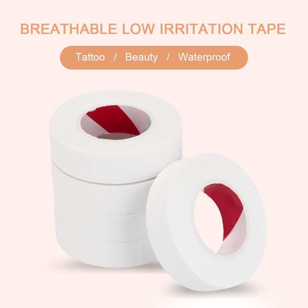 5pcs Breathable Grafting False Eyelash Isolation Tape Anti Allergic Air Hole Adhesive Tape