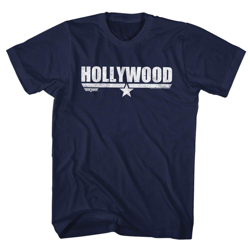 Top Gun Movie F14 Fighter Pilot HOLLYWOOD Name Logo Men T Shirt XXL