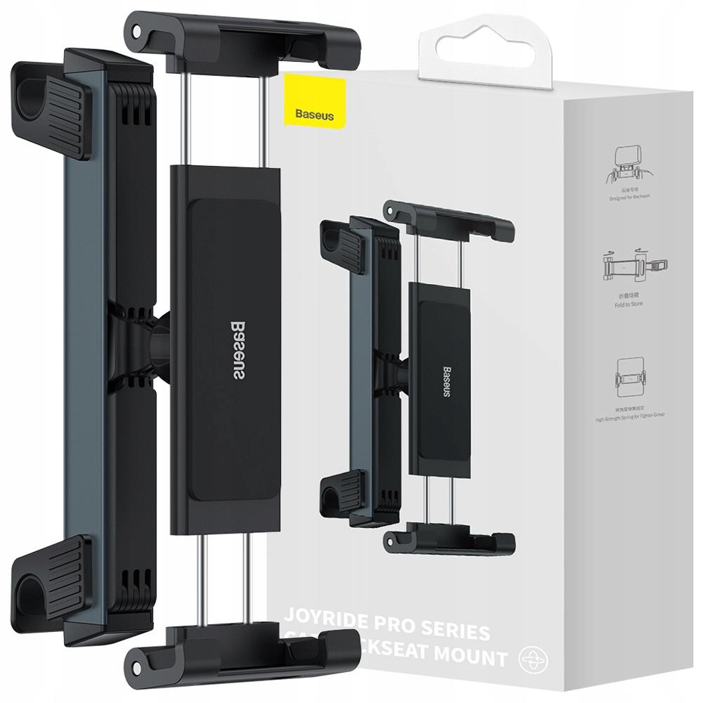 Uchwyt Na Tablet Baseus Joyride Pro Na Zagłówek Samochodowy (Czarny)