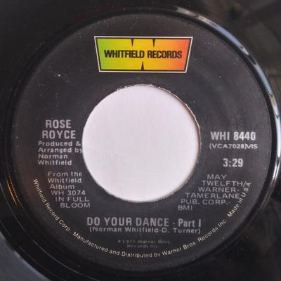 7palcová deska ROSE ROYCE - Do Your Dance WHI8440 Whitfield Recor 1977 US Dance & Electronica Použitá
