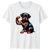 Rottweiler Puppy Love Mom Disco Hound Dog Lovers Animals Unisexs Unisexs Graphic