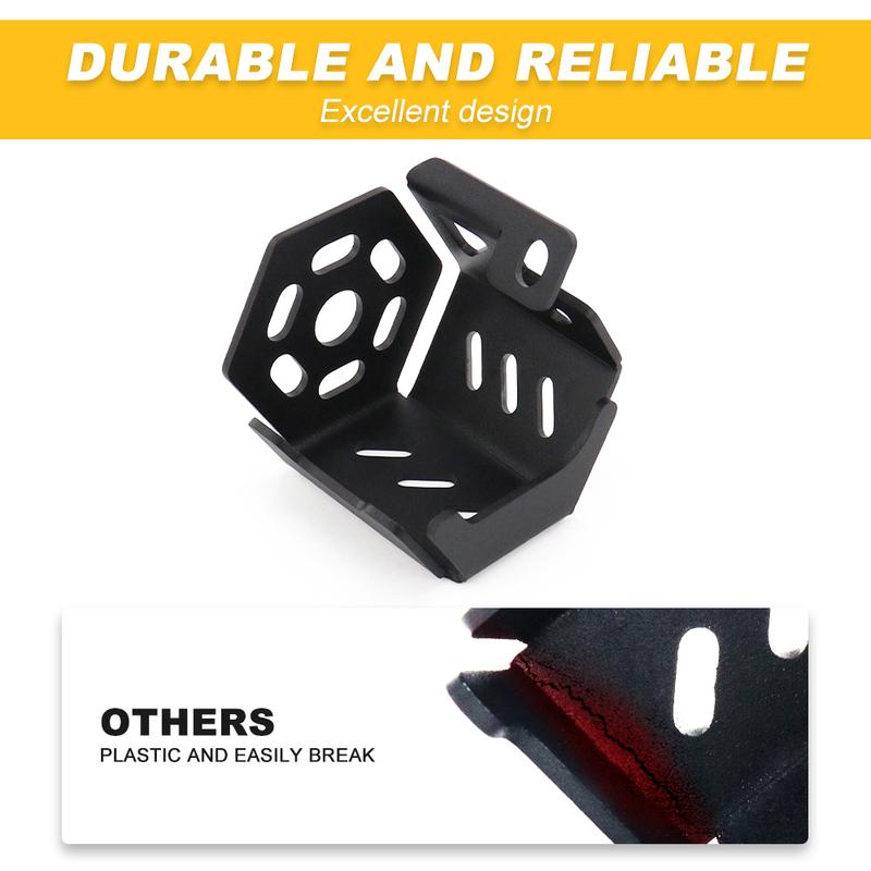 For Royal Enfield Himalayan 411 2016- SCRAM 411 -2024 Motorcycle Rear Brake Fluid Reservoir Guard Cover Protect Aluminum