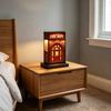 Vintage Lamp Retro Miniature Table Lamp with Warm Led Glow USB