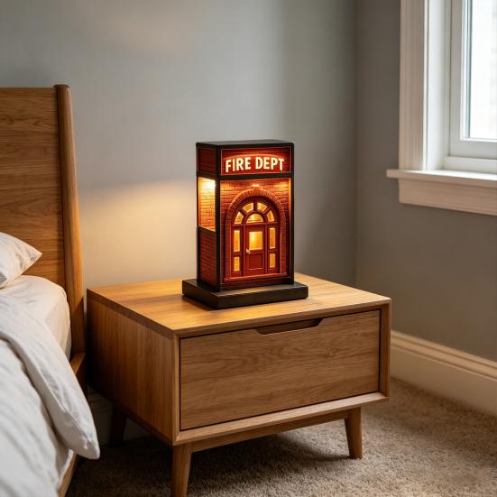 Vintage Lamp Retro Miniature Table Lamp with Warm Led Glow USB