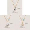 Animal Series Cat Pendant Necklace With Oil Drip Finish For Women Fashion Jewelry