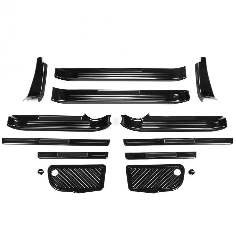 OKBY5 For Toyota Land Cruiser 200 LC200 2008-2021 Tuning Interior Decoration Accessories Modification, Stainless Steel Threshold 2020