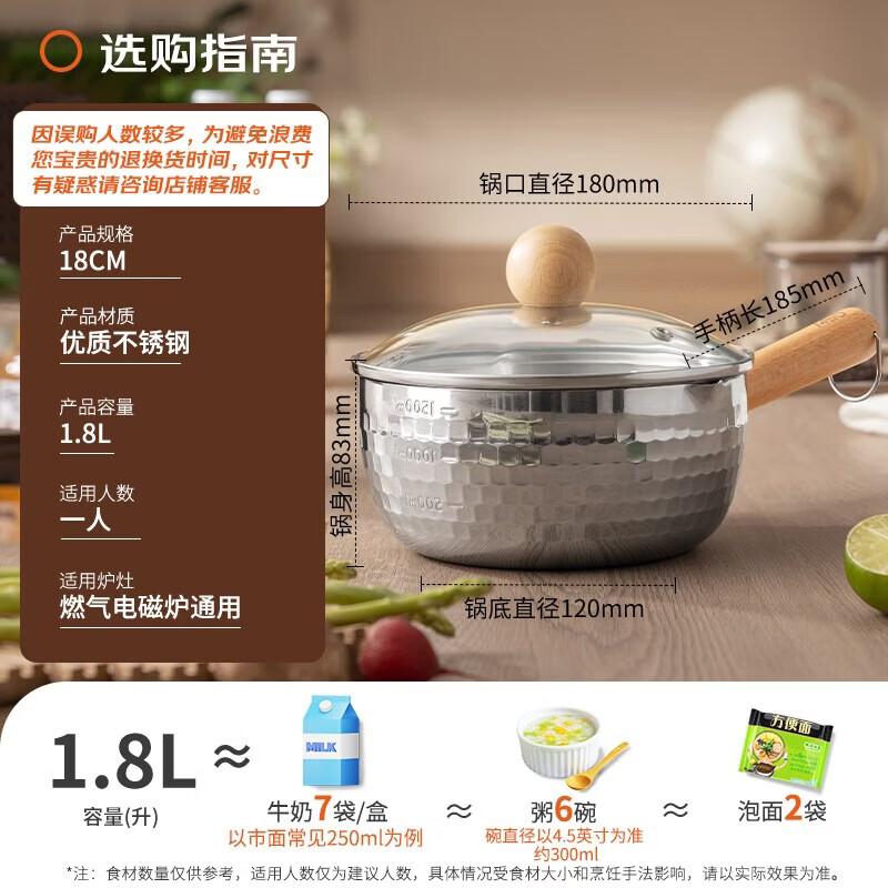 ASD Stainless Steel Yukihira Milk Pot