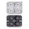 Ice Mold Tray Skull Shape Food Grade Silicone Ice Cube Mold Easy Release Multi-Purpose Ice Cube Tray for Whiskey Cocktails