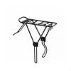 Cycle Rear Cargo Rack Aluminum Alloy Bike with Mounting Arms Adjustable for Commuters,