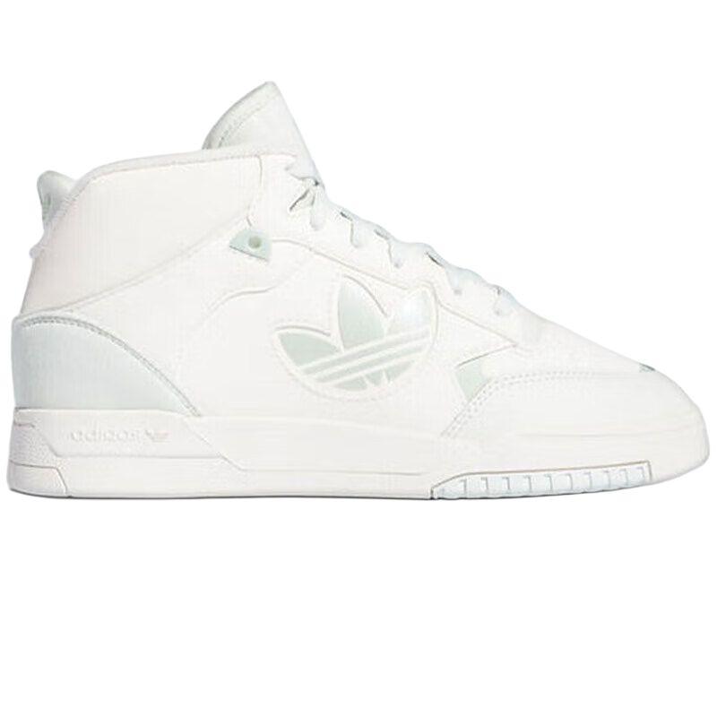 Adidas Originals Drop Step SE Wygodne Wszechstronne Trwałe Wysokie Buty Skate Damskie Białe IH2173