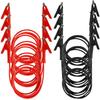 8Pcs 14 Gauge Jumper Wires Alligator Clips to Alligator Clip Alligator Clips Electrical Test Wires Set, Silicone 3.3 Ft/ 1m,Test Flexible Cable for