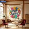 1pc 2D Flat Party Banner - Party Supplies
