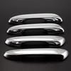 4pcs/set Car Exterior Door Handle Cover Trim for   ES200 18-19 (Carbon   Black)
