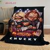 Chucky's Deadly Charm blanket Camping trip Soft and comfortable bedroom Machine washable Christmas gifts