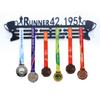 Gold/Black Medal Hanger Display Holder Rack for Marathon Running Medal Display Holder for Wall Medal Display Hanger Award Hange