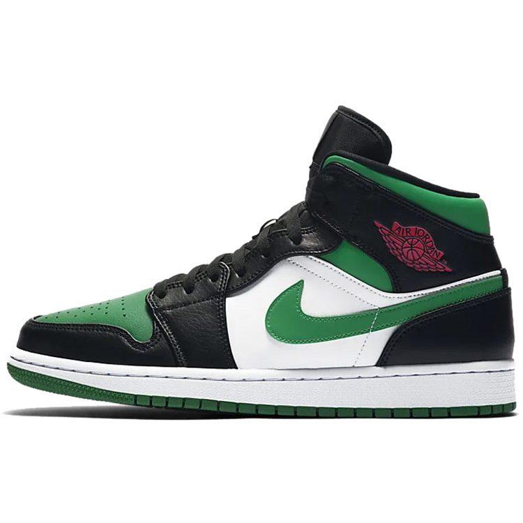 Jordan 1 Mid 'Green Toe' 554724-067