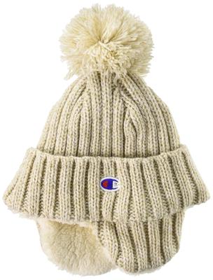 Champion Knit Sizes Cap, Fleece-Lined, Beige, 57-59cm, 492-0132