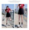 Women's Irregular High-Waist A-Line Skirt - Spring/Summer 2025 Bodycon Style, Anti-Exposure, Professional Casual Wear
