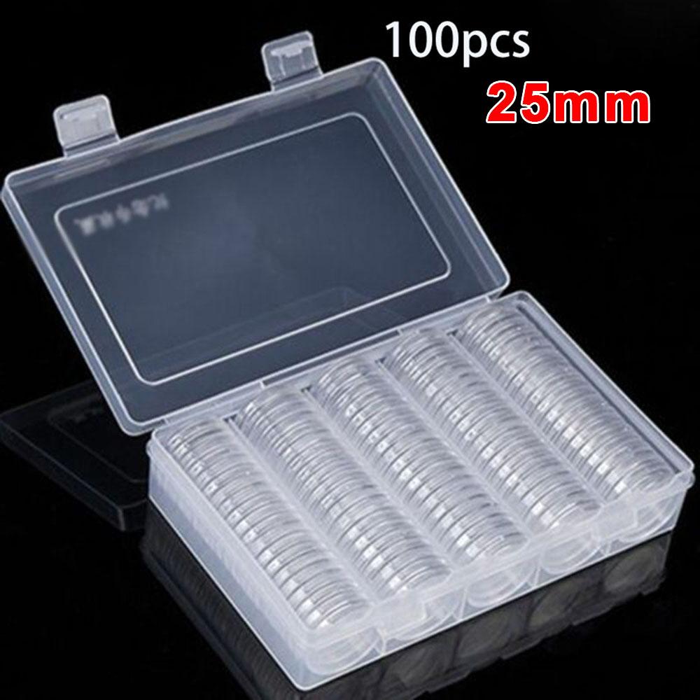 Case Storage Box Crafts Coin Capsules Commemorative Accessories Container