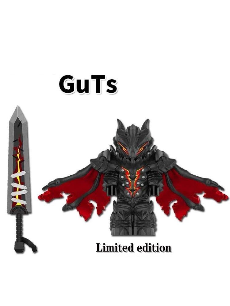 Non-Toxic Wm Blocks Gp103 Anime Cartoon Tv Toy Bricks Berserk Guts Building Blocks For Kids Assembling Toys Collect Birthday Model Gifts