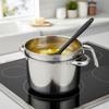 Juego de Olla de Doble Caldera de Acero Inoxidable 304 con Escala Olla para Calentar Mantequilla Baño María