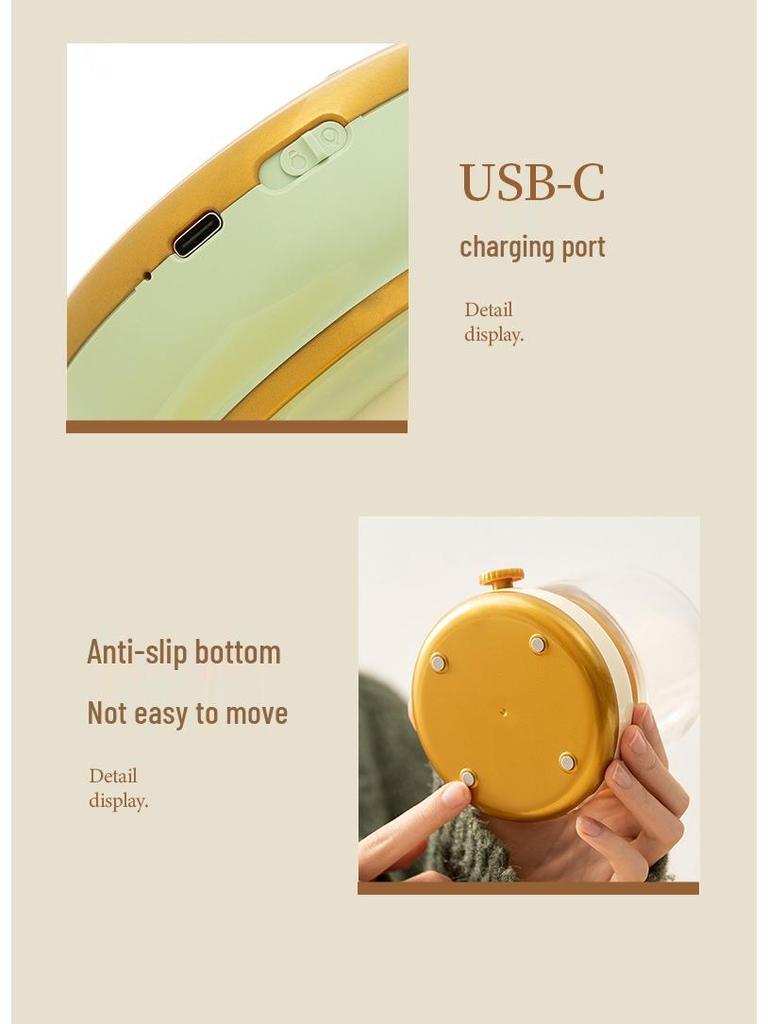 Retro Oil Lamp Night Light for Baby Feeding and Eye-Protection In Bedroom or Dormitory