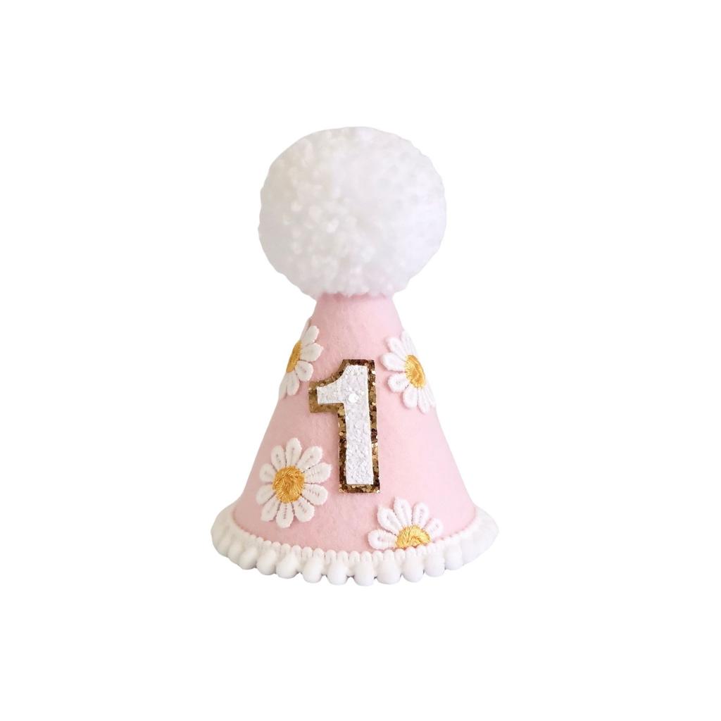 Geburtstagshut, Kinderschleife, Erdbeere, Gänseblümchen-Babyhut, Geburtstagsparty-Zubehör, Fotos, Requisiten, Dekorationen, Weihnachtsgeschenke