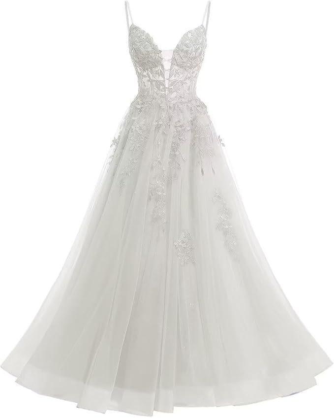 Evening Dress French Suspender Long Lace Fluffy Ball Dress Back Strap Dress Long Dress