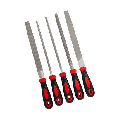 5Pcs High Hardness Steel Fine File Sharpening 6/8/10/12Inch Flat Files Grinding Straightening Polishing File Replacement