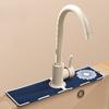 Soft Faucet Mat flexible Draining Drying Pad Sink Splash Guard  Bathroom Countertop Protector Mat