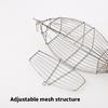 Stainless Steel Baits Cage Basket Feeder Holder Fishing Baits Cage Replacement Baits Trap Cage Fishing Tool Easy to Use