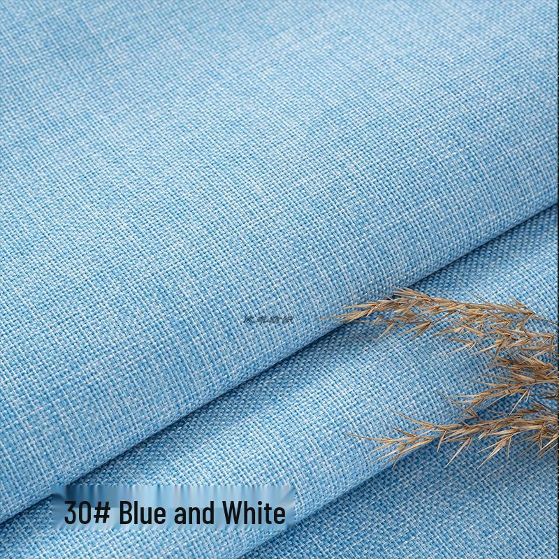 Coarse Plain Linen Fabric: Soft Upholstery, Car Seat, Chair Cushion, Tablecloth, Imitation Linen Cover