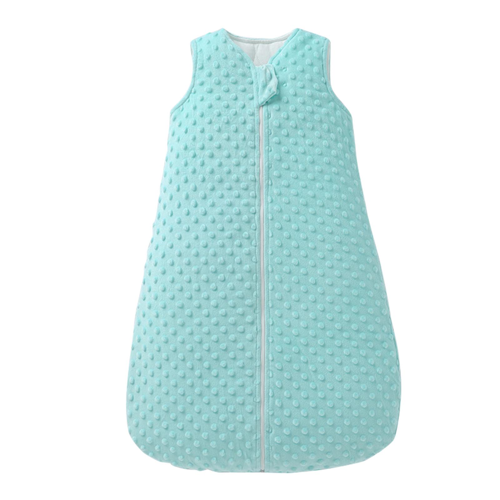 

Детский спальный мешок 12-18 месяцев TOG 2.5 Зимнее детское носимое одеяло, полностью хлопковый спальный мешок для малышей с двусторонней молнией Теплый стеганый спальный мешок One Size