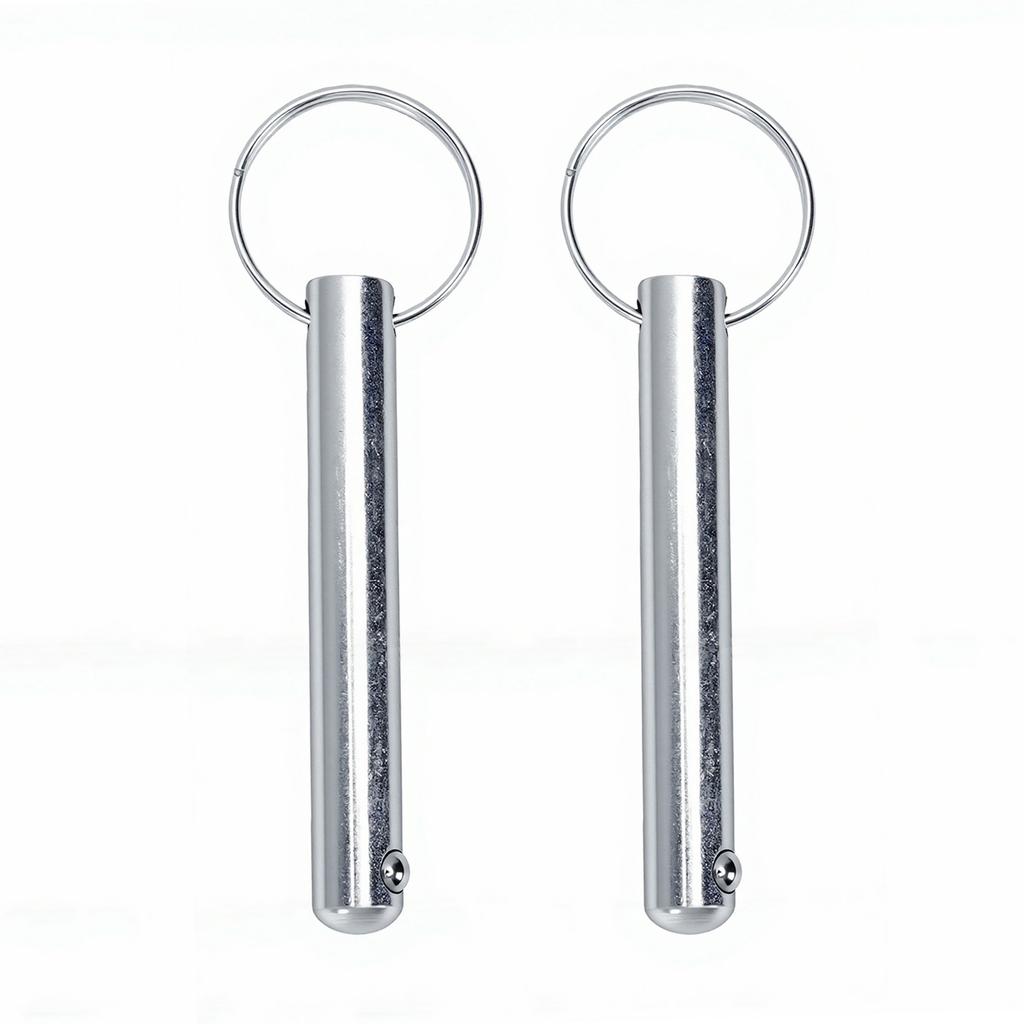 2pcs Weight Stack Pin Stainless Steel Weight Stack Machine Pin for Commercial Gym Home Fitness Equipment 55mm
