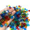 Non-Toxic 600Pcs 1X1 Transparent Clear Bricks Flat Tile Smooth Building Blocks Diy Educational Creative Parts Toy For Kids Compatible 3070