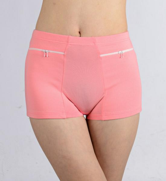 

Жіночі бавовняні шорти безпеки з кишенями від крадіжки 4XL