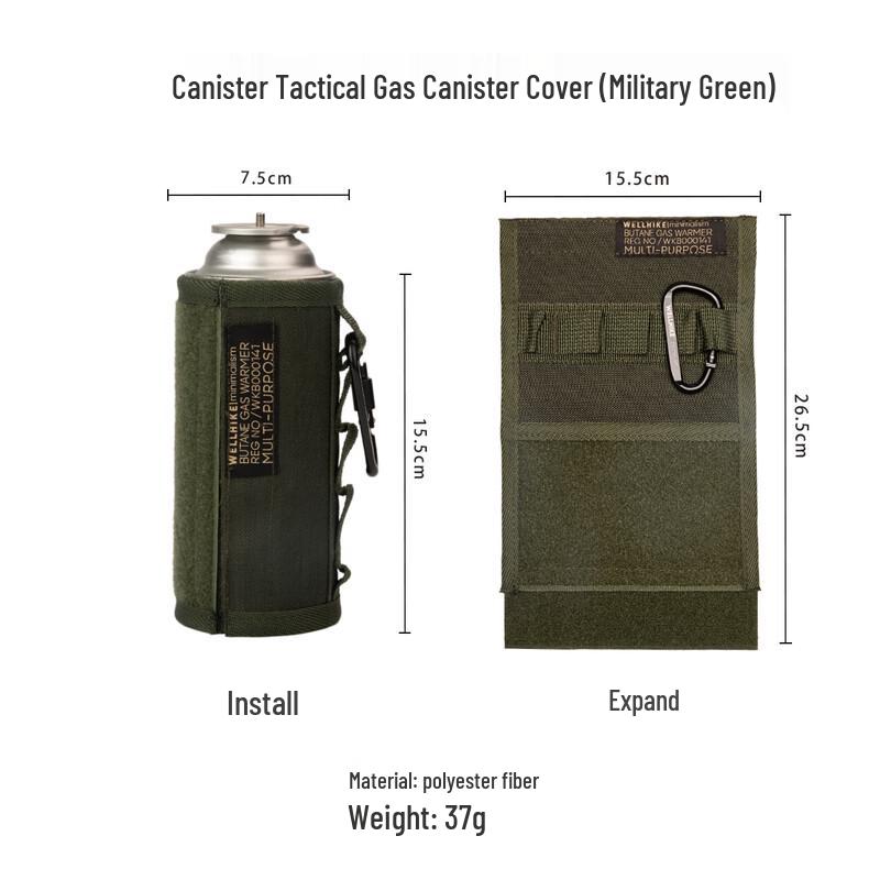 Outdoor Camping Gas Canister Protective Covers