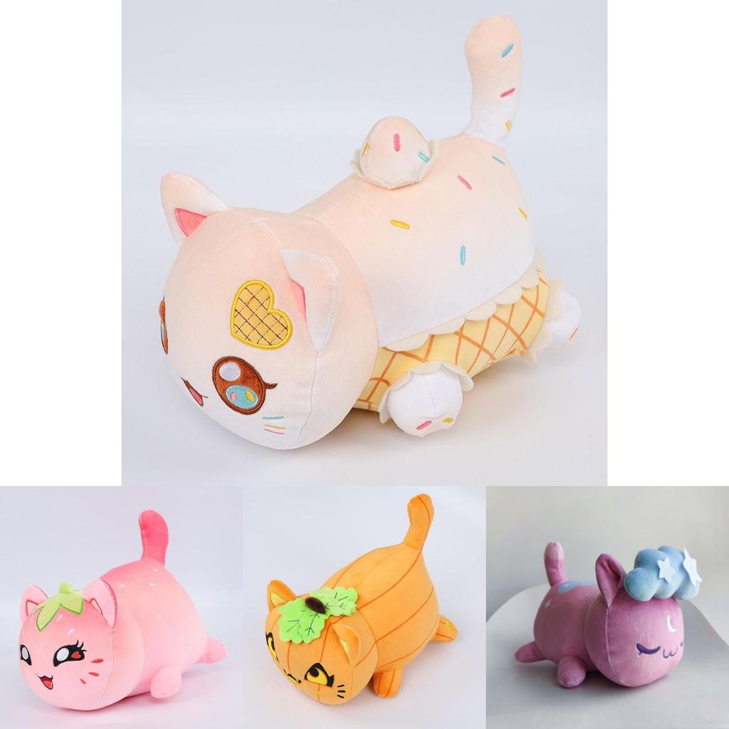 Cute Aphmau Cat Plush Toy Soft And Luminous Stuffed Pillow For Fans Collectors And Kids