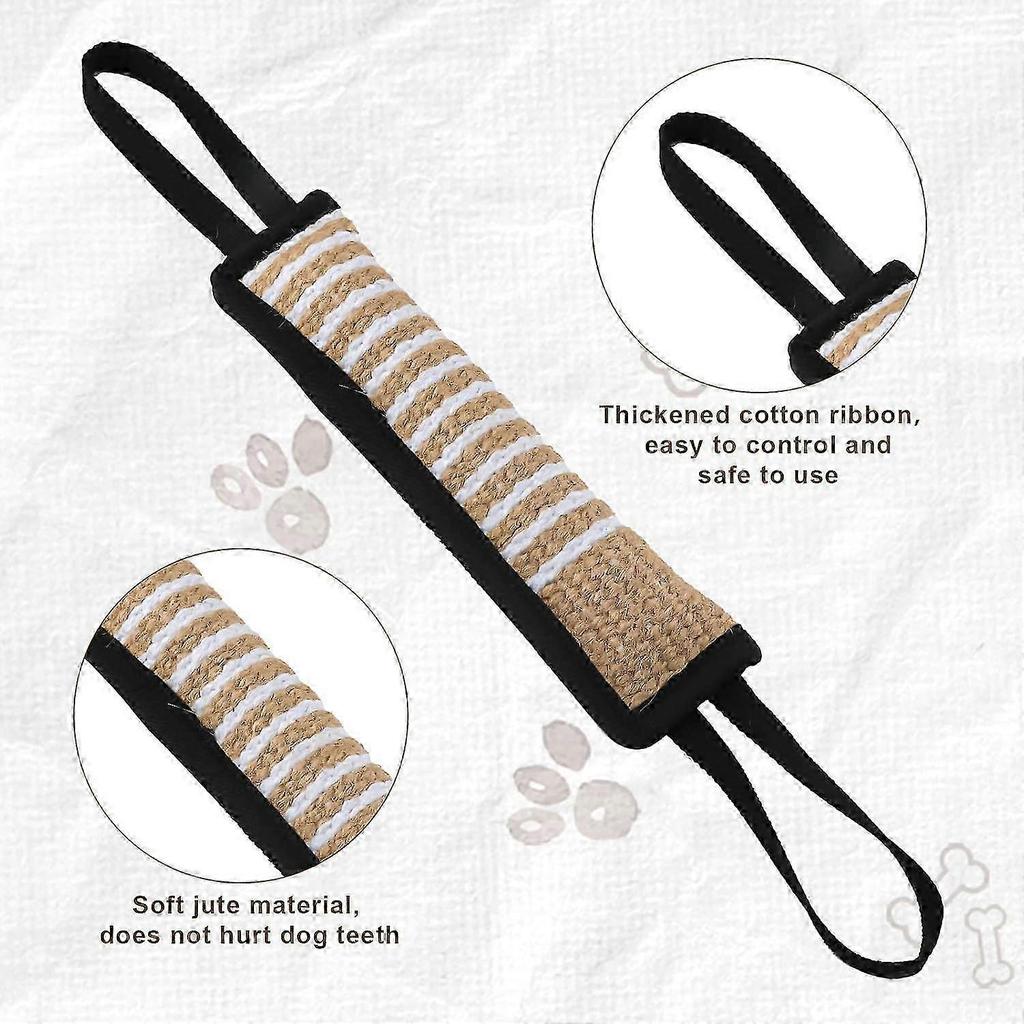 26-27 Dog Tug Toy for Indoor Outdoor Use Small Medium Large