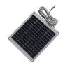 Solar Panel 5W 12V High-Efficiency Monocrystalline Silicon Renewable Energy Charger with 3.0M Type-C Cable