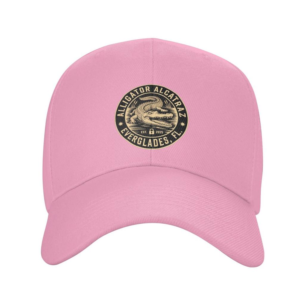 Alligator Alcatraz Florida Everglades Baseball Caps Snapback Men Women Hats Adjustable Cap Streetwear Baseball Hat Casquette